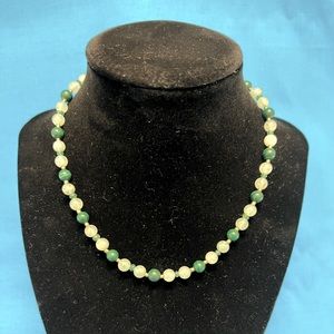 Beautiful genuine Jade beaded necklace